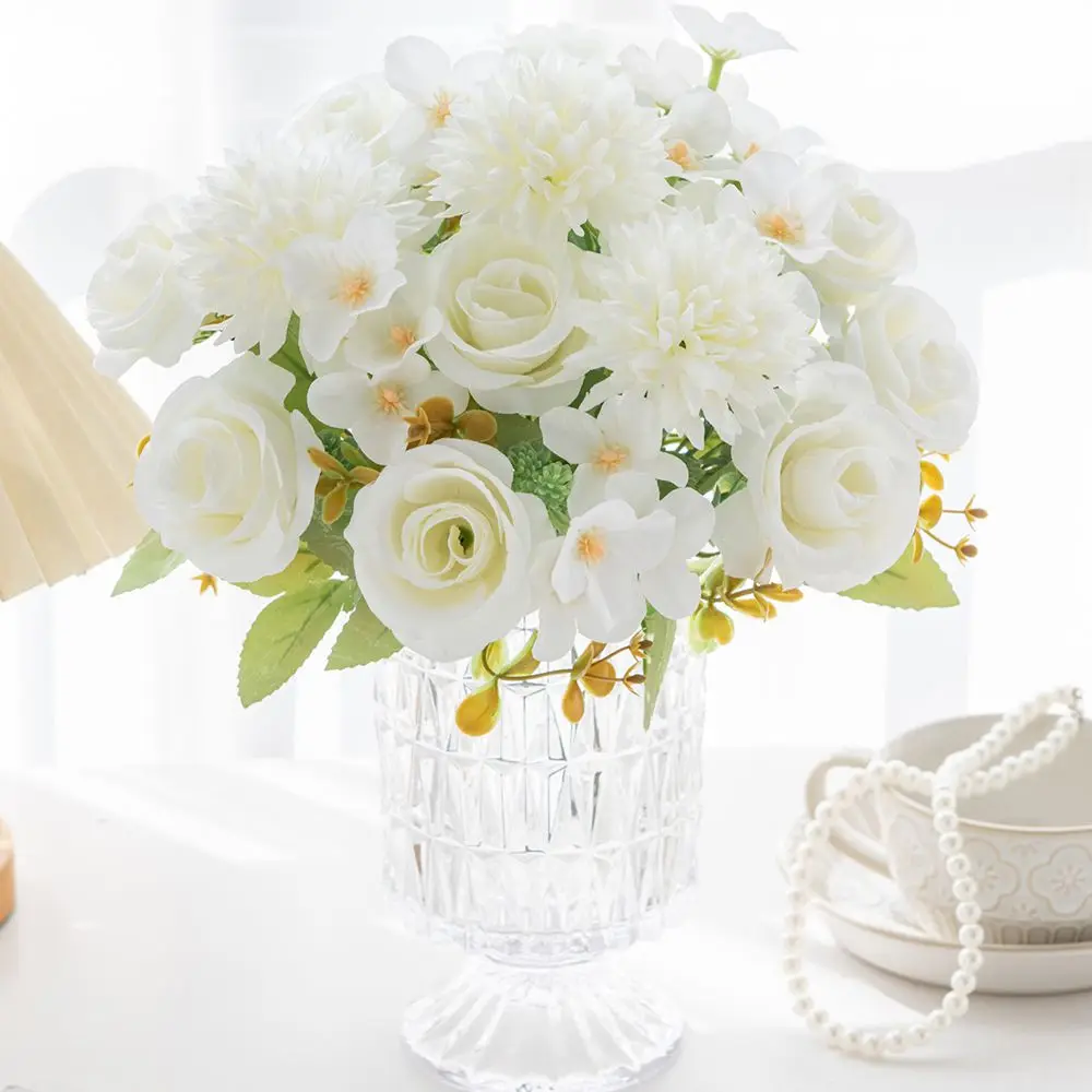 Silk Hydrangea Rose Bouquet 2