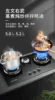 Household gas stove tabletop embedded dual-purpose flip cover three-burner stove with flameout protection 5
