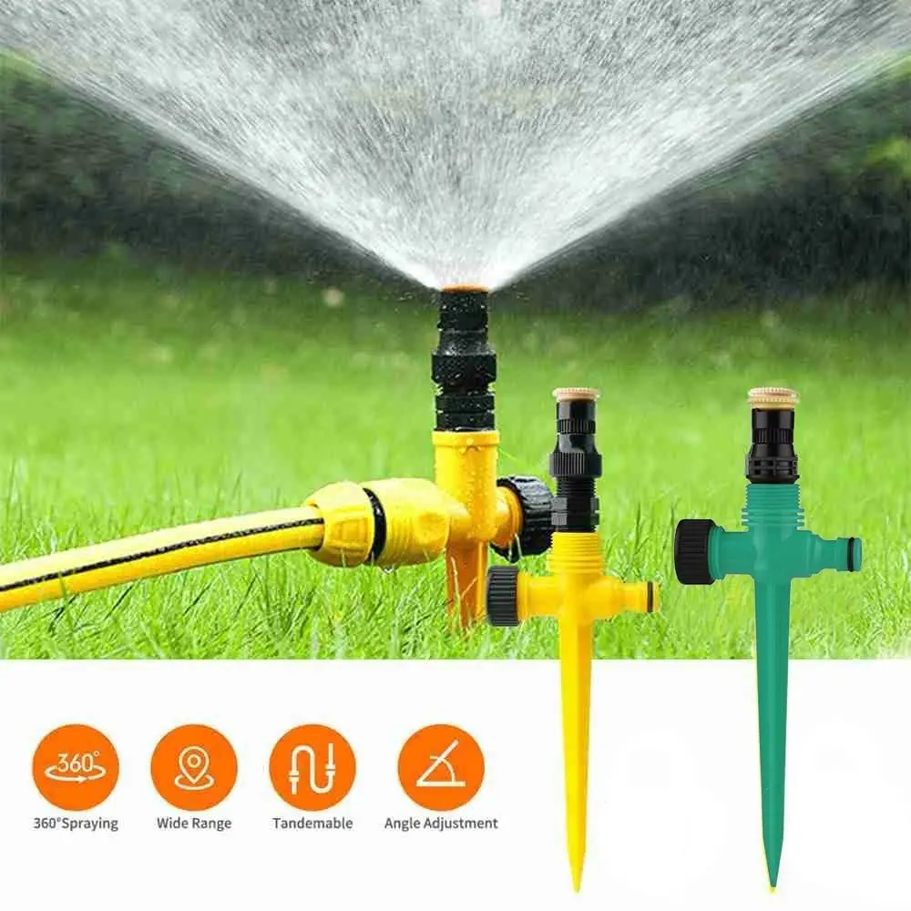 

Home Garden 360 Rotating Large Area Coverage Cool Down Hose Lawn Garden Sprinklers Irrigation Watering Spray
