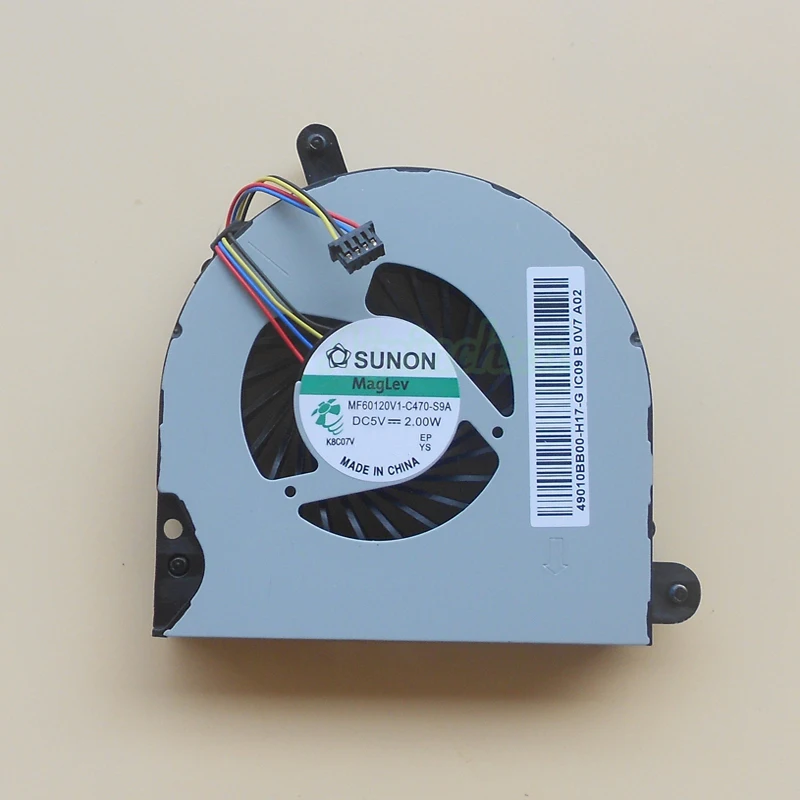 Nuovo Genuino Per Hp Probook 6560B 6565B 6570B Elitebook 8560P 8560W 8570P Ventola Di Raffreddamento Mf60120V1-C470-S9A Nfb65B05H- 002 49010B900