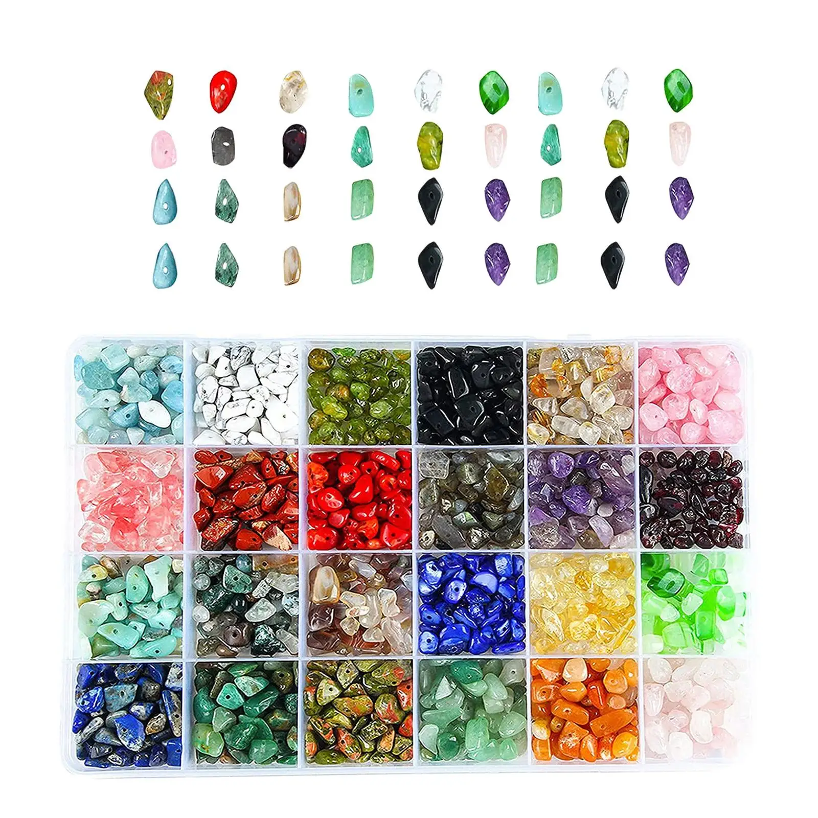 

Mixed Bead Chips Gem for Jewelry Making Handmade Gift Supplies