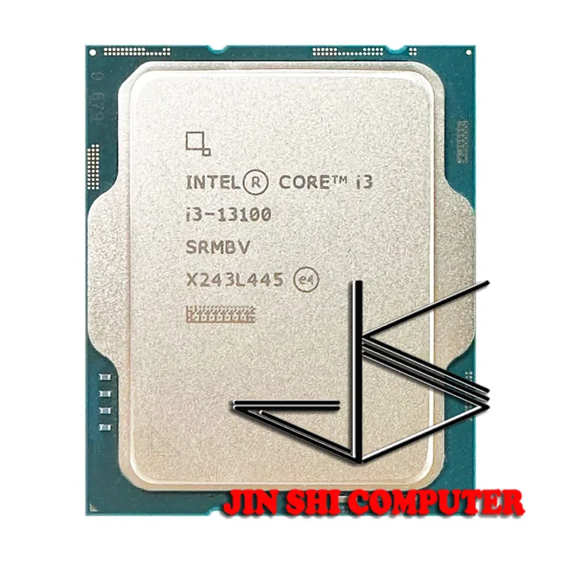 NEW Intel Core i313100 i3 13100 3.4 GHz 4Core 8Thread CPU Processor