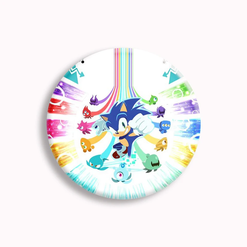 thumbnail image 1 of Broche de dibujos animados de Sonic, broche suave de anime, broche clásico creativo de Sonic, insignia, bolso, accesorios, decoración, regalos para estudiantes, 1 of 5