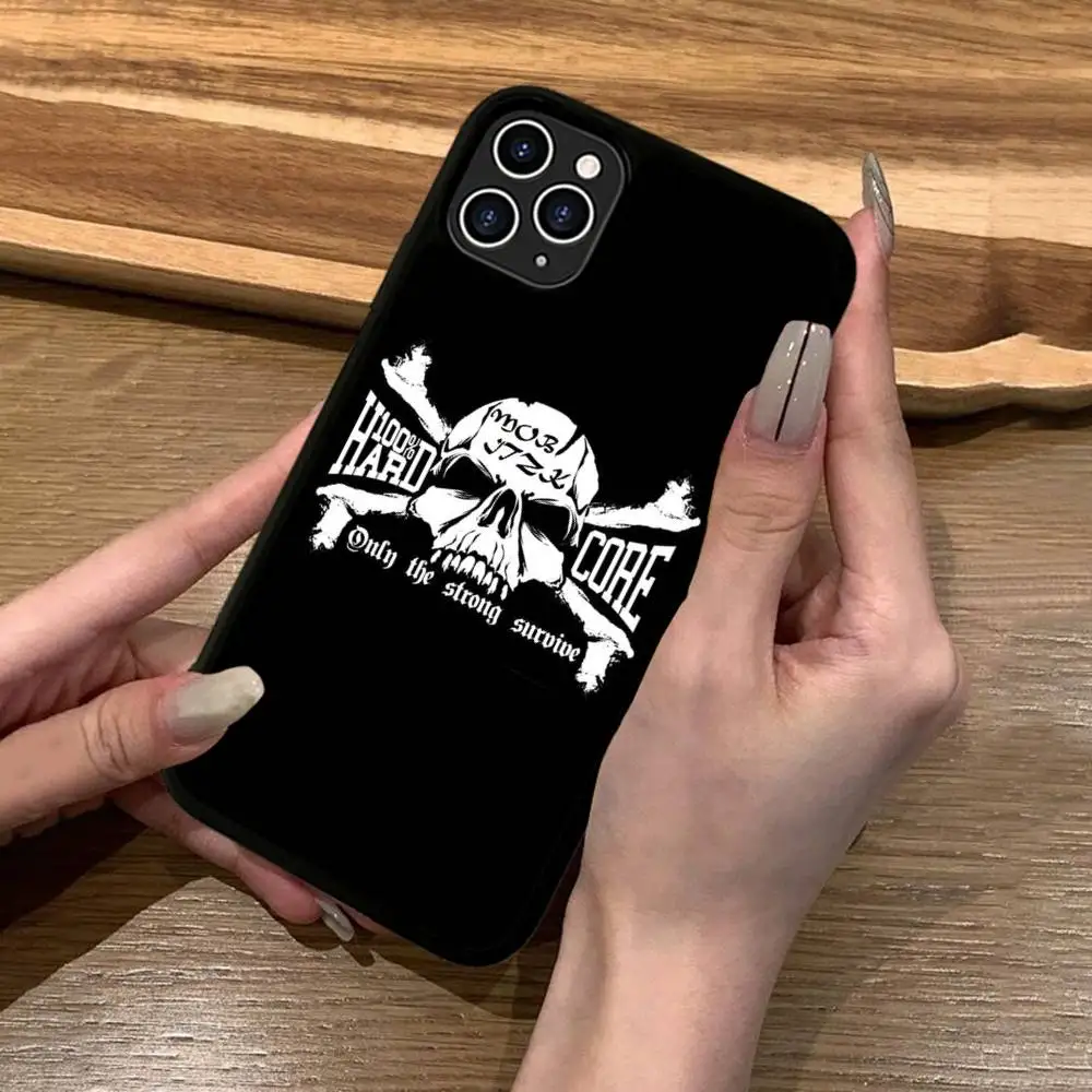 Bone Gabber Hardcore Dog Silicone Phone Case - Durable PC+TPU Mobile Cover