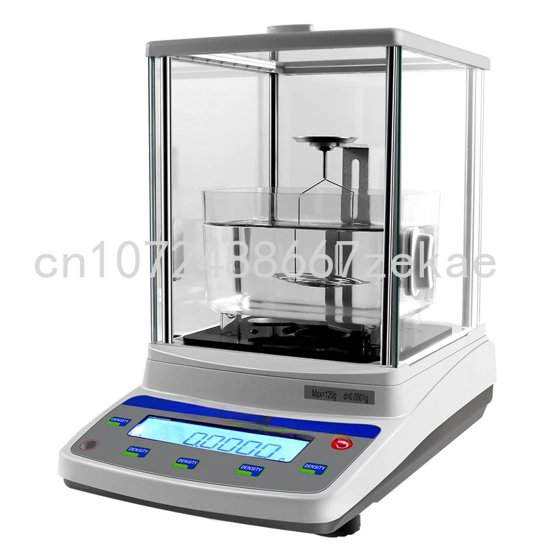 

0.0001-120g/220g 0.0001g/cm3 solid density meter powder metallurgy product specific gravity tester digital density balance