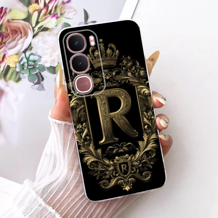 Stylish Crown Letters Soft Silicone Phone Case Cover