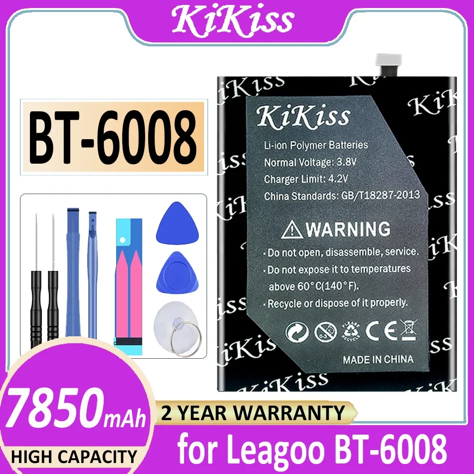 

KiKiss Battery BT-6008 (BL7000) 7850mAh for Leagoo BT6008 Bateria