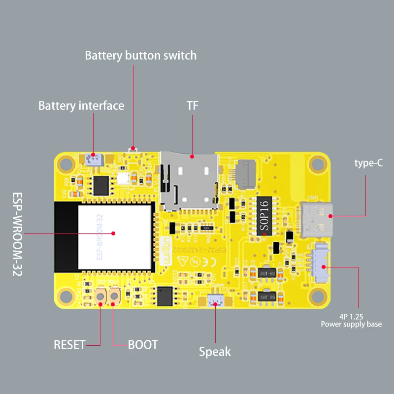 ESP32 Arduino LVGL WIFI 및 블루투스 개발 보드 2.2 240*320 스마트 디스플레이 화면 2.2 인치 LCD TFT 모듈
