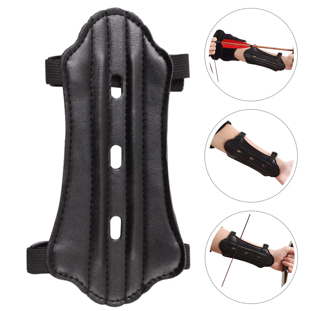 Arm Guard Archery Hand Protector Archery Arm Guards for Kids Vintage Forearm Wrist Hunter Child