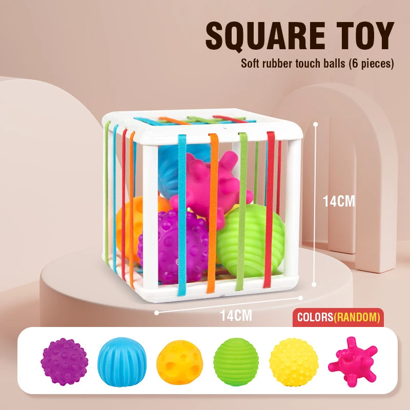 Montessori Sensory Development Blocks Sorting Game