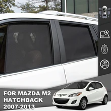 

For Mazda 2 Hatchback 2007 2008 2009 2010 2011 2012 2013 Magnet Car Sunshade Front Windshield Mesh Curtain Side Window Sun Shade