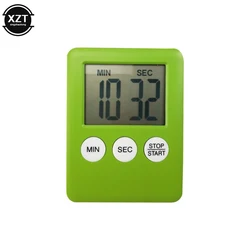 Magnetic Digital Kitchen Timer with LCD Display and Loud Alarm (Green)