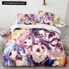 Kotori Itsuka Cosplay Bedding Set Anime Date a Live Costume Duvet Cover Set Double King Twin Full Size Bed Linen Boys Adult Gift 1