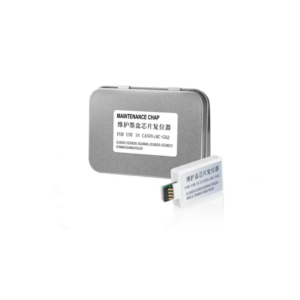 

Восстановитель чипа для Canon MC-G02 для Canon G2920 G2923 G2960 G2962 G3020 G3060 G3260 G3360 G3420 G3460 G3520 G3560