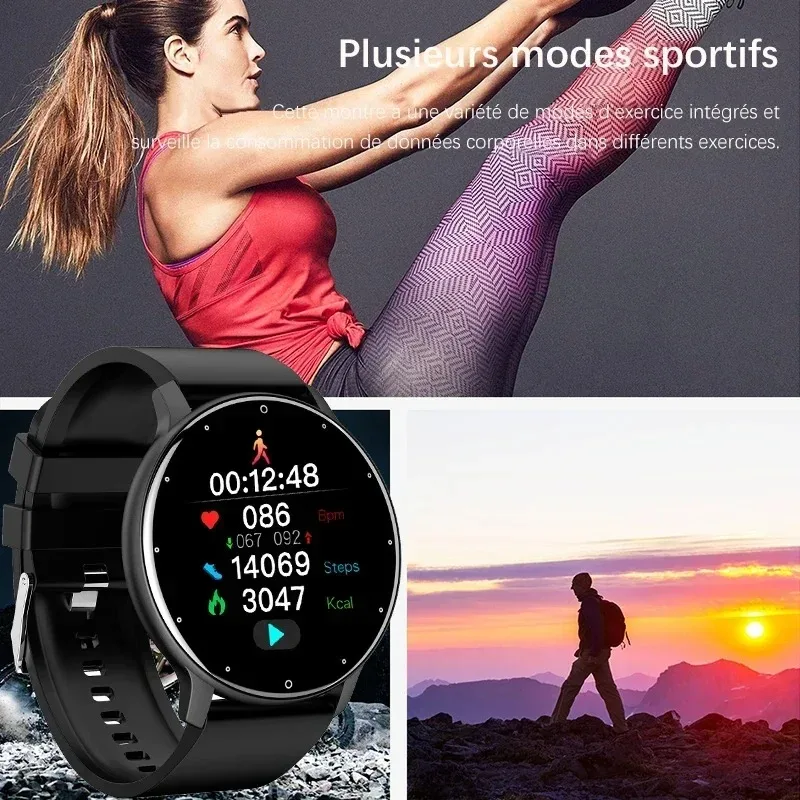 Xiaomi New Smart Watch Men Full Touch Screen Sport Fitness Watch IP67 Waterproof Bluetooth For Android ios smartwatch Men+box - Image 5
