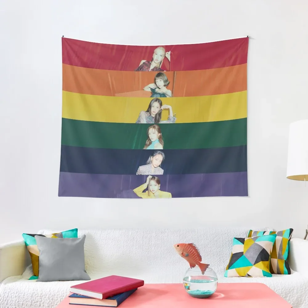 

Loona Rainbow Tapestry Room Decorations Aesthetics Wall Hanging Wall Tapete For The Wall Tapestry