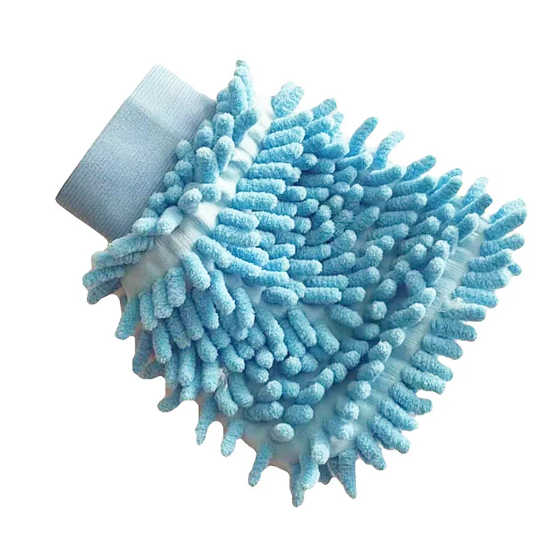 Large Microfiber Car Wash Mitt Waterproof Chenille Gloves Thick Car Cleaning Wax Detailing Auto Care Double-faced, car cleaning gloves,microfiber car mitt,microfiber cleaning gloves,microfiber washing gloves,microfiber gloves