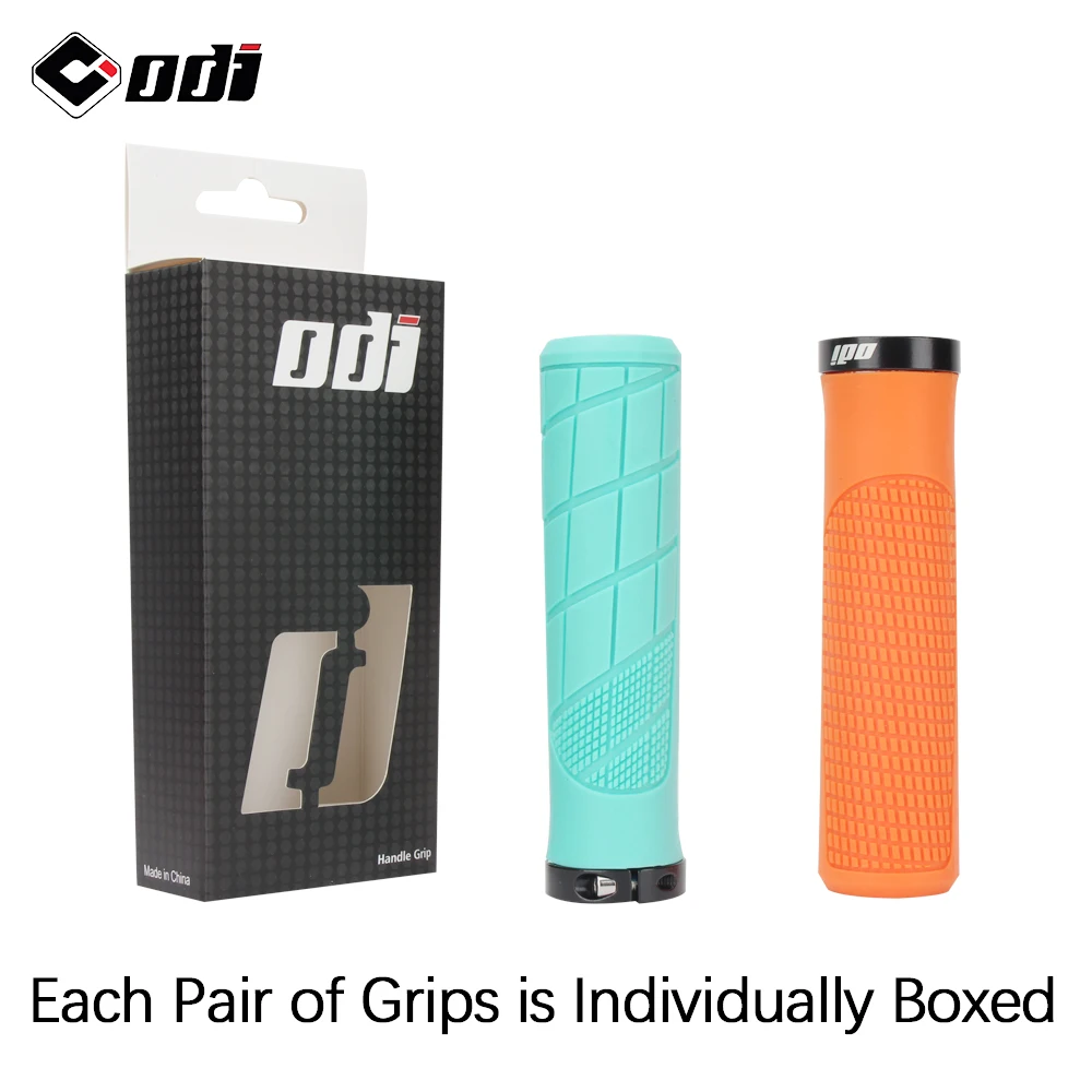 Rubber Lock-On Shockproof Non-Slip Handlebar Grips
