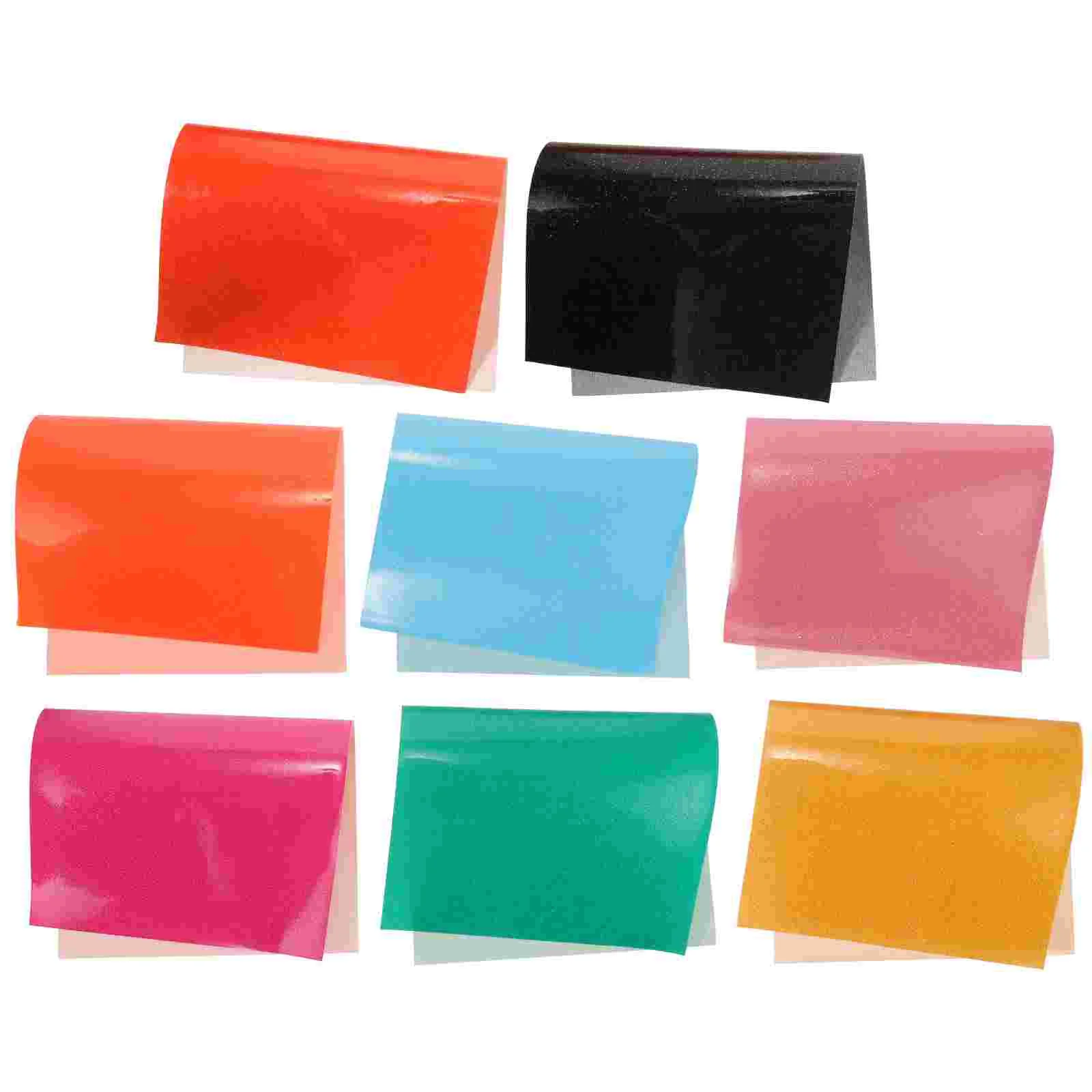 

8 Sheets Pvc Jelly Artificial Jelly Fake Earring Making Materials