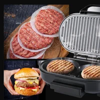 Electric Hamburger Machine 750W Cake Donut Walnut Cooking Kitchen Appliances Breakfast Waffle Machine Non-stick Iron Pan Sonifer 2