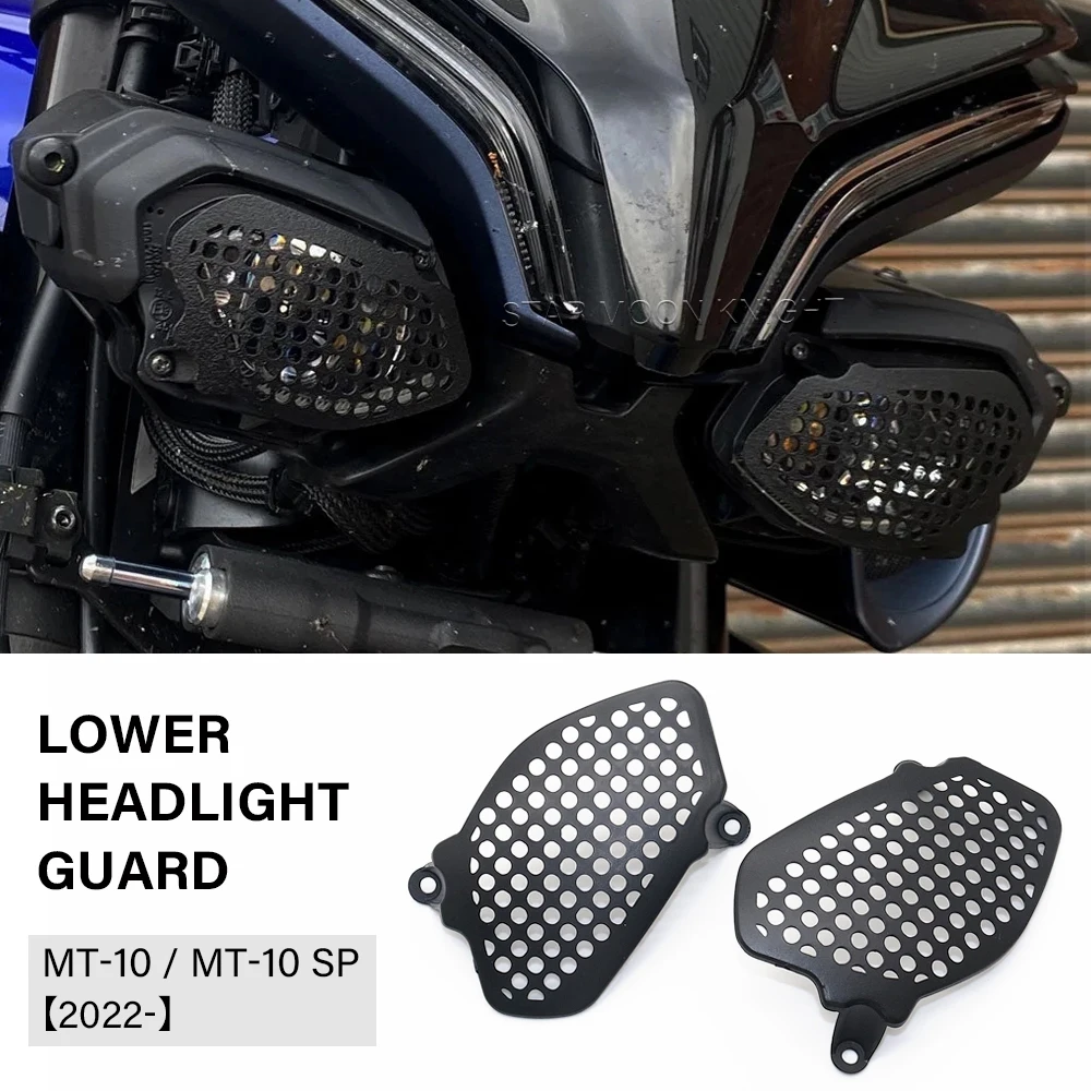 Lower Headlight Guard For Yamaha MT 10 MT10 SP 2022 ABS plastic Fog