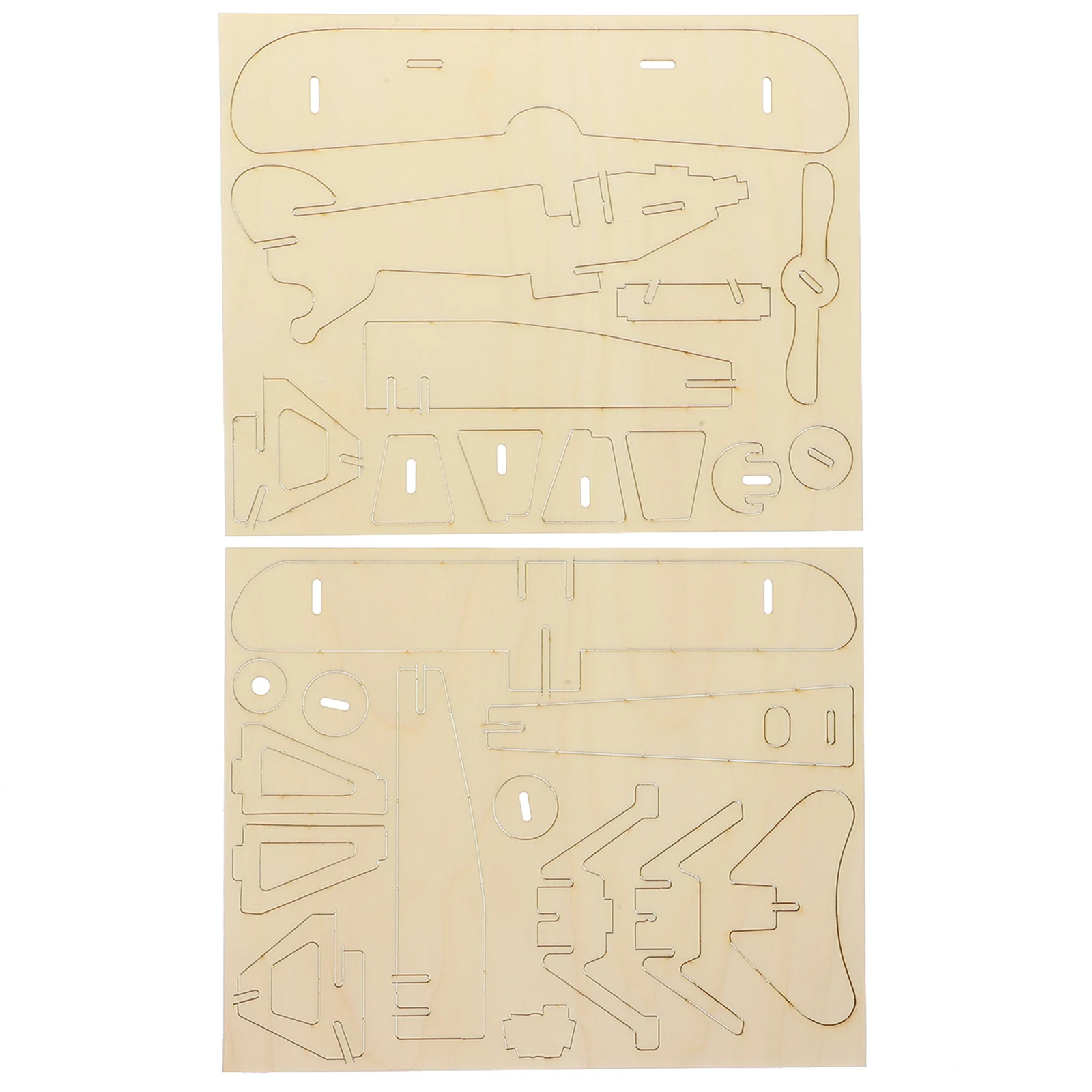 

Puzzled Bundle of Airplanes 3D Wooden Puzzle Model, Airplane Puzzle to Build& for Decoration