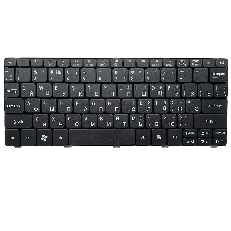 Фото Новая клавиатура GZEELE RU для ноутбука Acer eMachines 350 355 EM350 EM355 D271, сменные клавиатуры №5