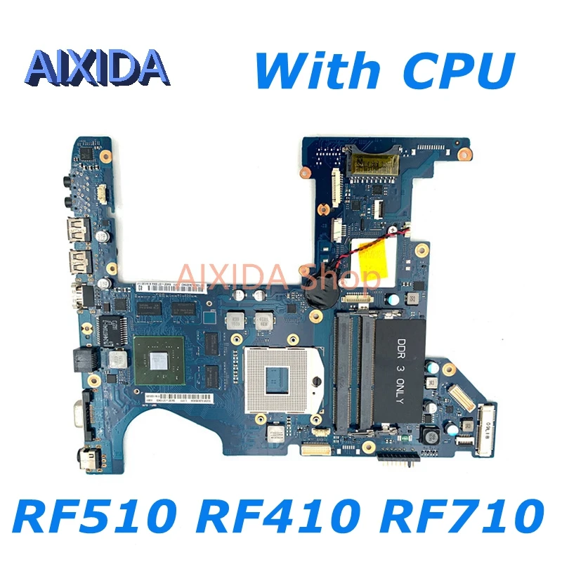 

AIXIDA BA92-07104A BA92-07104B BA41-01374A BA41-01373A BA41-01372A For SAMSUNG RF510 RF410 RF710 Laptop motherboard HM55 GT330M