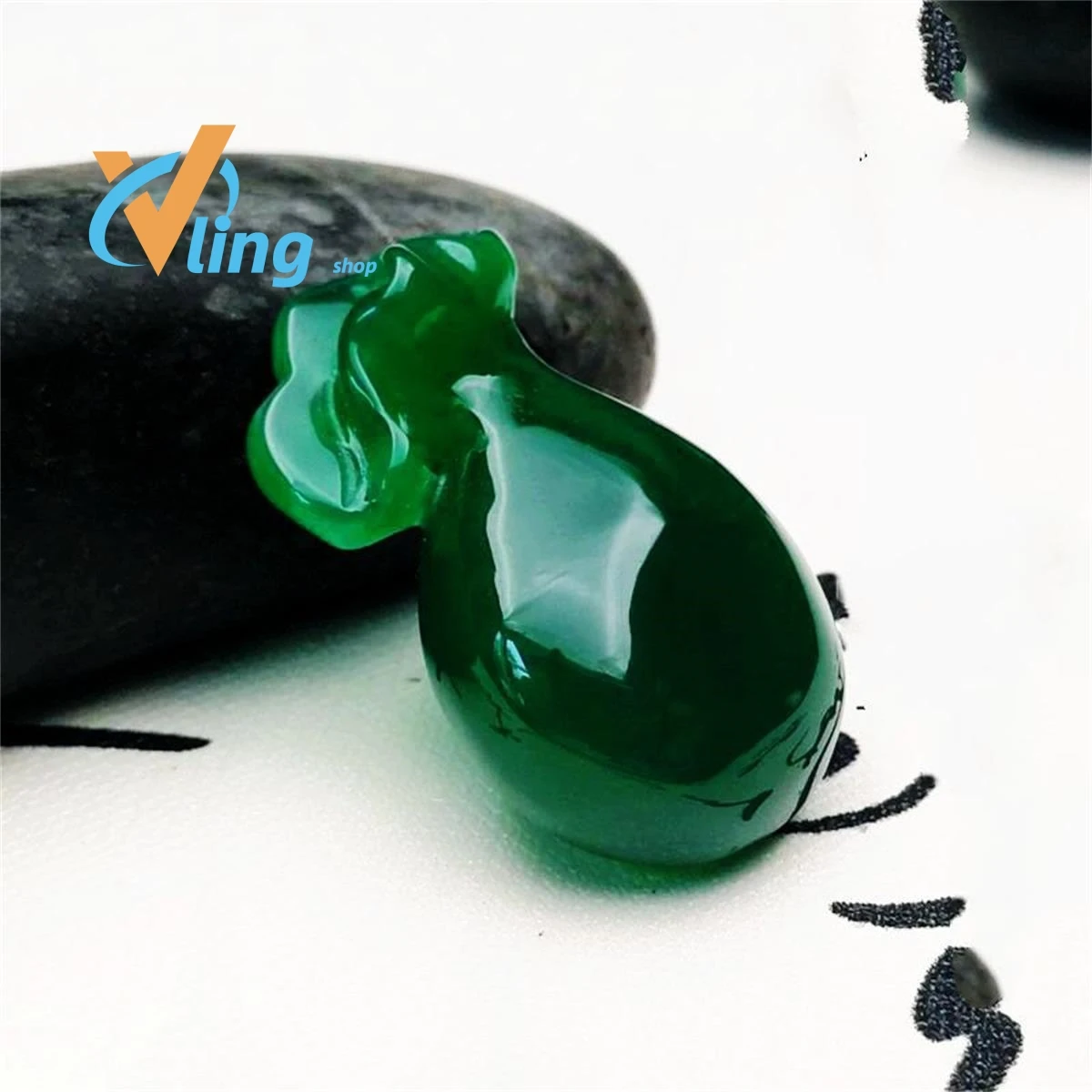 Chalcedony Purse Pendant With Pink Yellow And Green Agate Purse Size Mobile Phone Diy Accessories Men's Versatile Fashion Gift