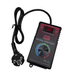 High - Power Variable Motor Speed Controller with 3 Adjustable Levels - EU Plug, 220V 15A 4000W for Efficient Fan Speed Management (As Shown)