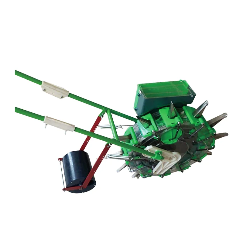 

Hand push adjustable roller type corn soybean seeder multi function rotary seeder