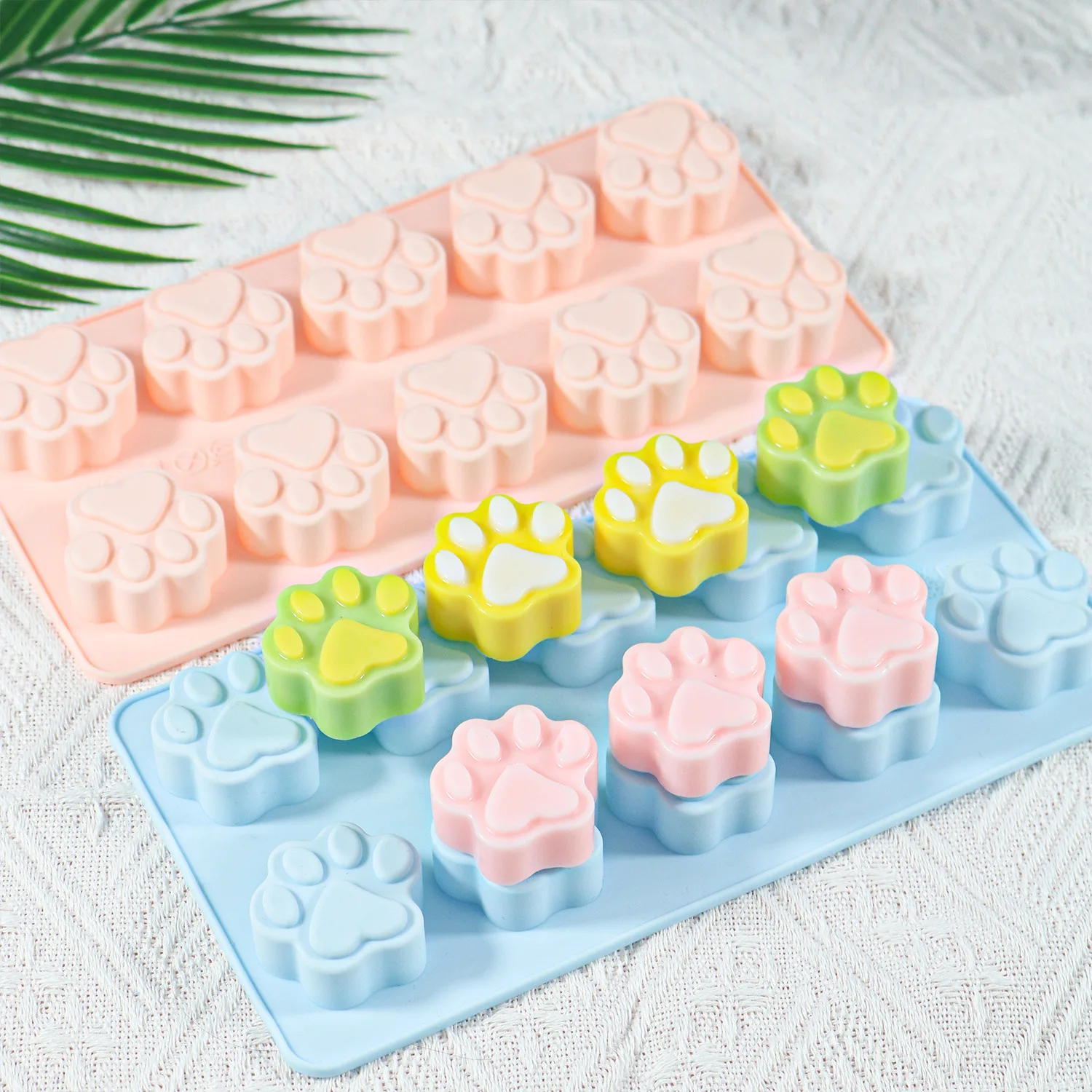 

10 в 1 Мини-кошачья лапа в форме искусственной кожи DIY Милая кошка