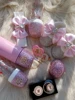 Dollbling Luxury Baby Bottles and Shoes Headband Set Keepsake Diamond Tutu Outfit Red Bottom Little Girl Baptism Shoes 6