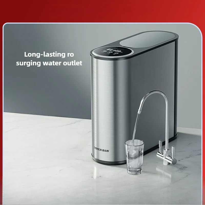 Water purifier Household direct drinking tap water pure filter RO reverse osmosis double outlet water purifier