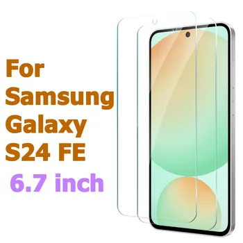 Per Samsung Galaxy S24 FE Proteggi schermo compatibile da 6,7", protezione schermo antigraffio