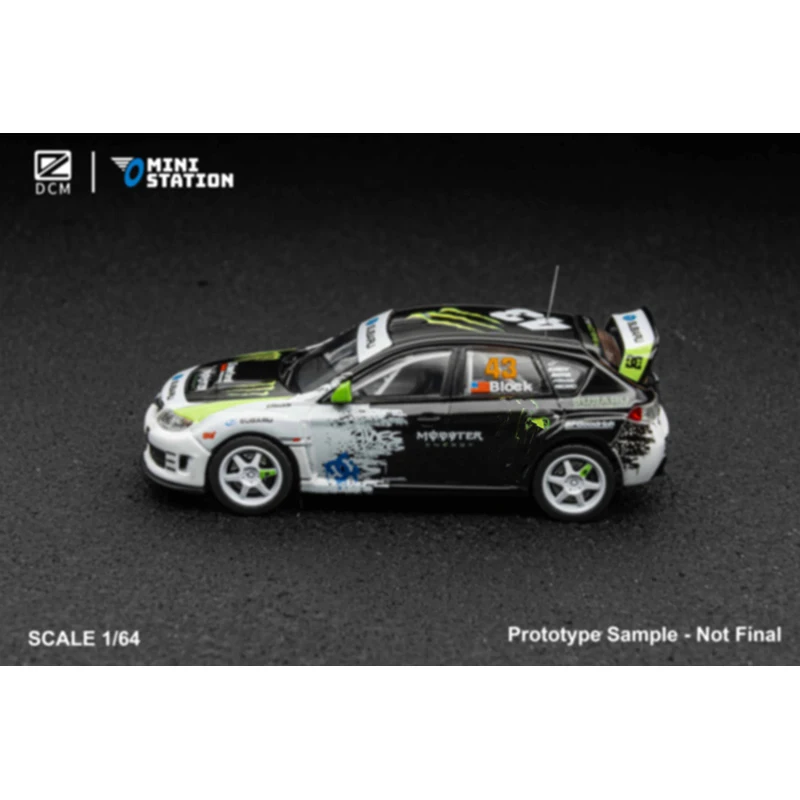 PreSale DCM 1:64 2008 Subaru Impreza WRX STI Rally Block43