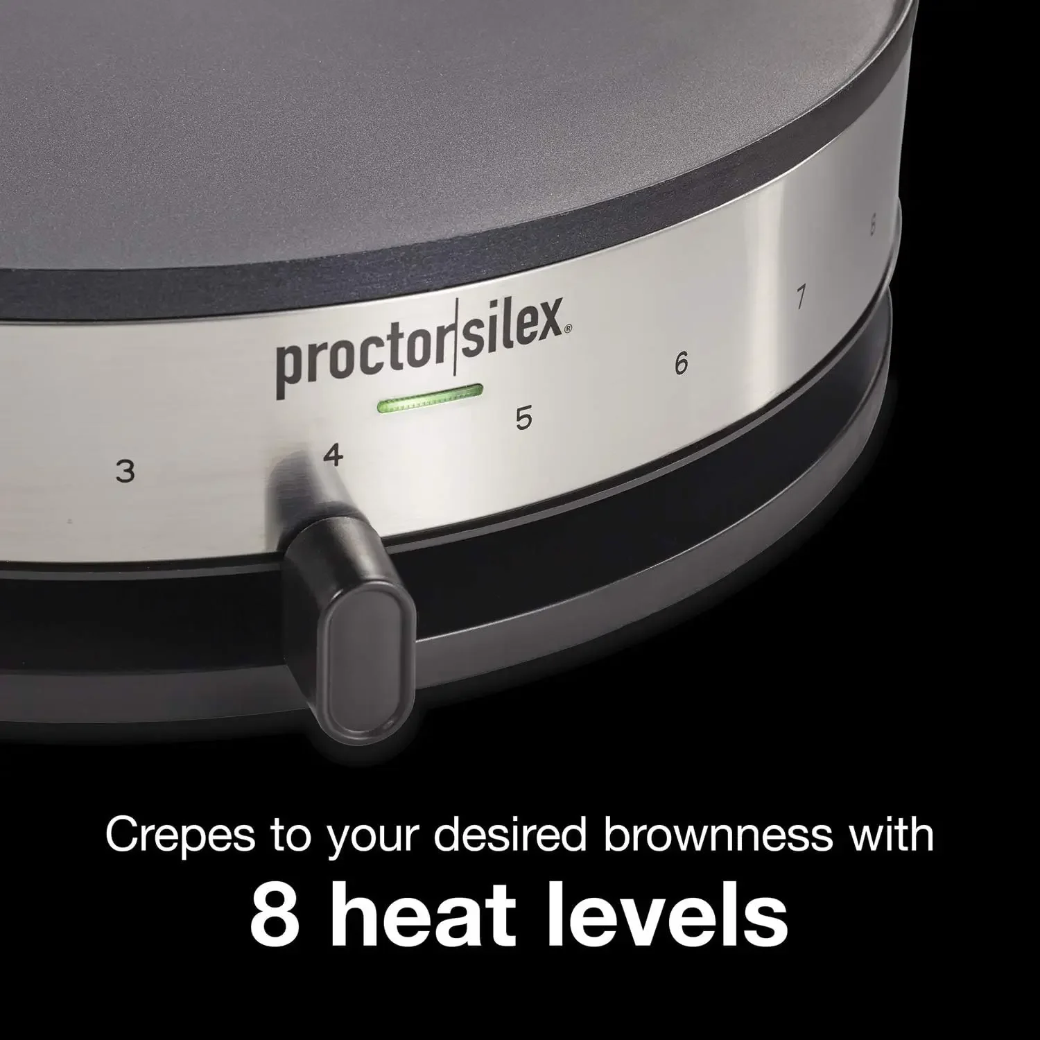 Electric Crepe Maker with 13” Nonstick Griddle for Eggs,Omelets and Quesadillas, W/ Temperature Control, Batter Cup,  (38400PS) 4
