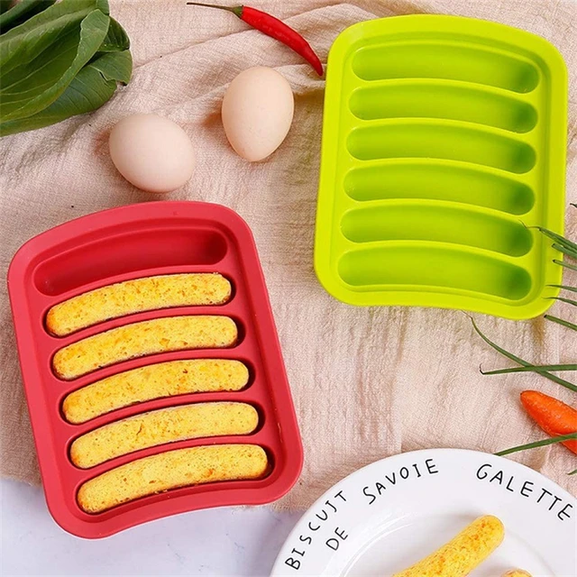 2PCS Sausage Stainless Steel Sausage Homemade Hot Dog 6 Cavity Sausage Food  Supplement Meat Glow Cookies Tray 11x13 Baking Pan - AliExpress