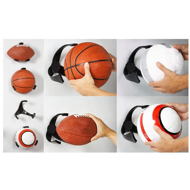 Three Claws Basketball Wall Mount Holder sports ball storage bag sports ball display stand sports ball storage rack Soccer Football Volleyball Ball Storage
