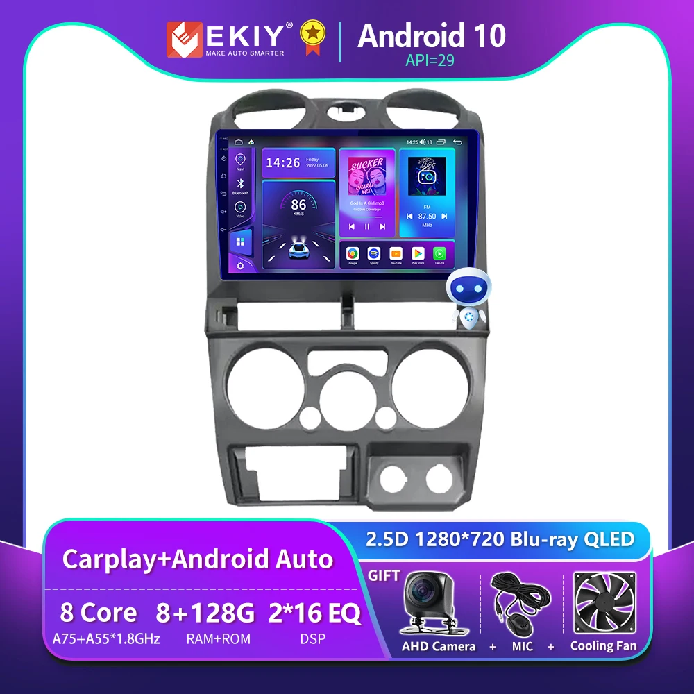 

EKIY T900 8G 128G For Isuzu D-Max DMAX 2007 2008 2009 2010 2011 Android10 Car Radio Multimedia Player Carplay Auto Stereo GPS HU