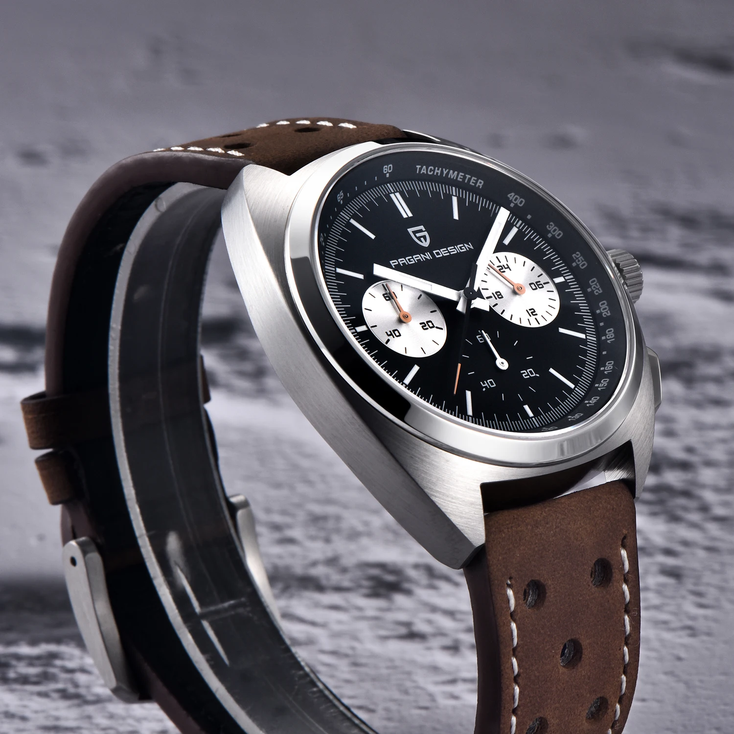 PAGANI DESIGN 2023 Men's Watches Top Luxury Quartz Watch for Men Chronograph Automatic AR Sapphire Mirror Waterproof Sports Gift