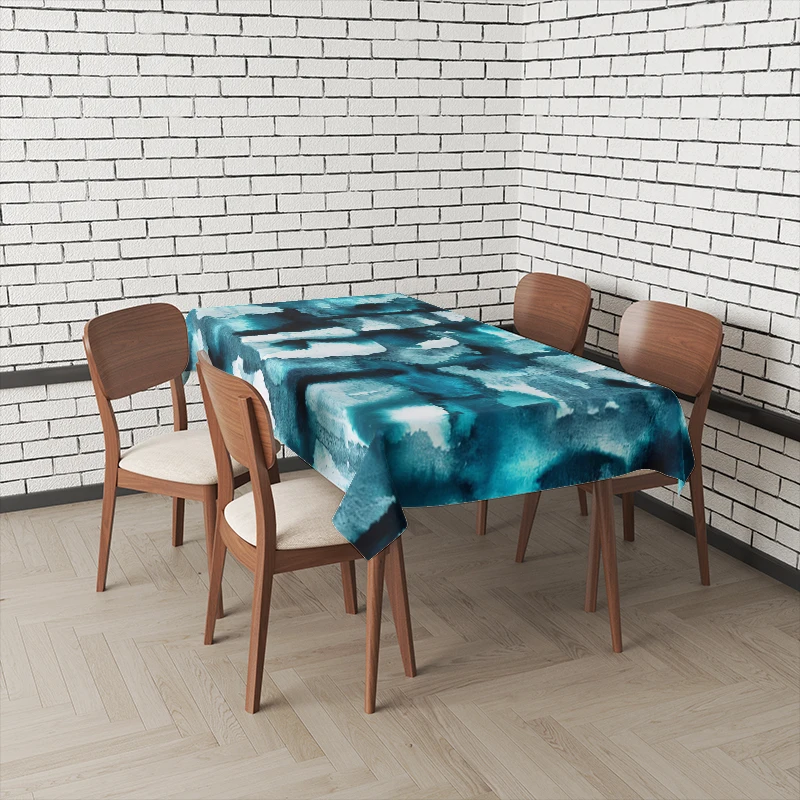 Home tablecloths for dining  Anime decoration and rectangular table accessories waterproof cloth Anti-stain tablecloth aaaa 6