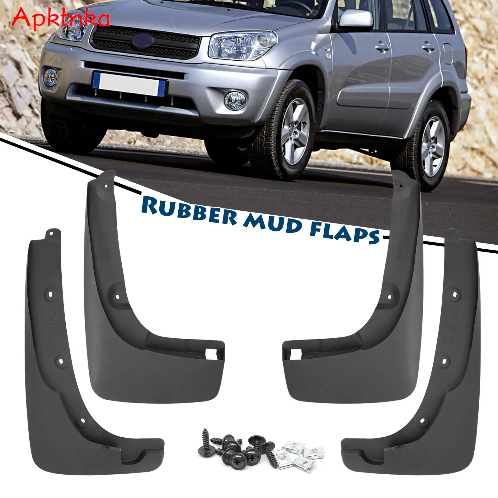Apktnka4xMudguardForToyotaRAV4XA2020012005FrontRearMudFlaps