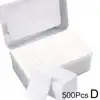450/500/600PCS Facial Puff Cotton Pads Disposable Makeup Accessories Remover Practical Face 3