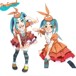Cartoon Cute Girl Yotsugi Ononoki Anime Games Decal for Your All Cars Racing Laptop Motorcycle Helmet Trunk Surf Camper