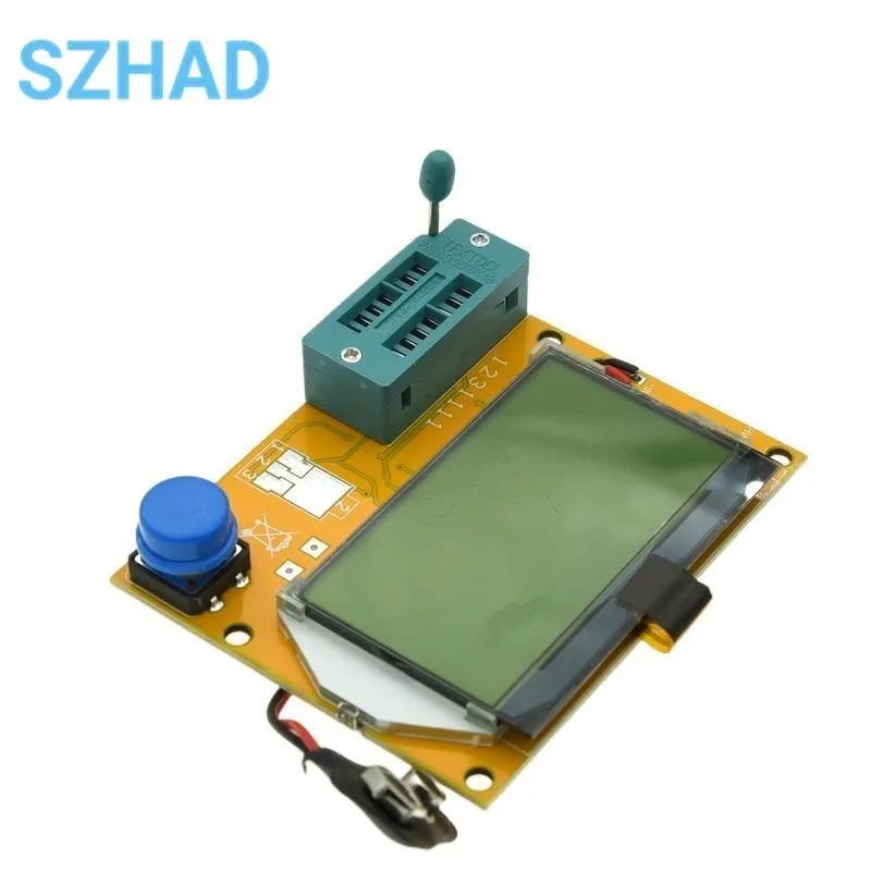 1 Pz Lcr-T4 Esr Meter Transistor Tester Diodo Triodo Capacità Scr Induttanza Nuova Drop Ship