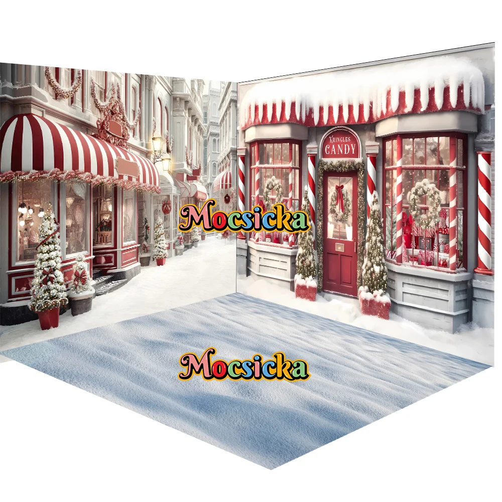 Mocsicka Merry Christmas Backdrop Winter Eve Elks Rustic Photo Background  Wonderland Magic Book Party Decorations Studio Props - AliExpress