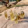 High Quality Brazilian Natural Citrine Crystal Tower Yellow Quartz Point Wand Reiki Healing Stone Ore Specimen Crafts Home Decor 1