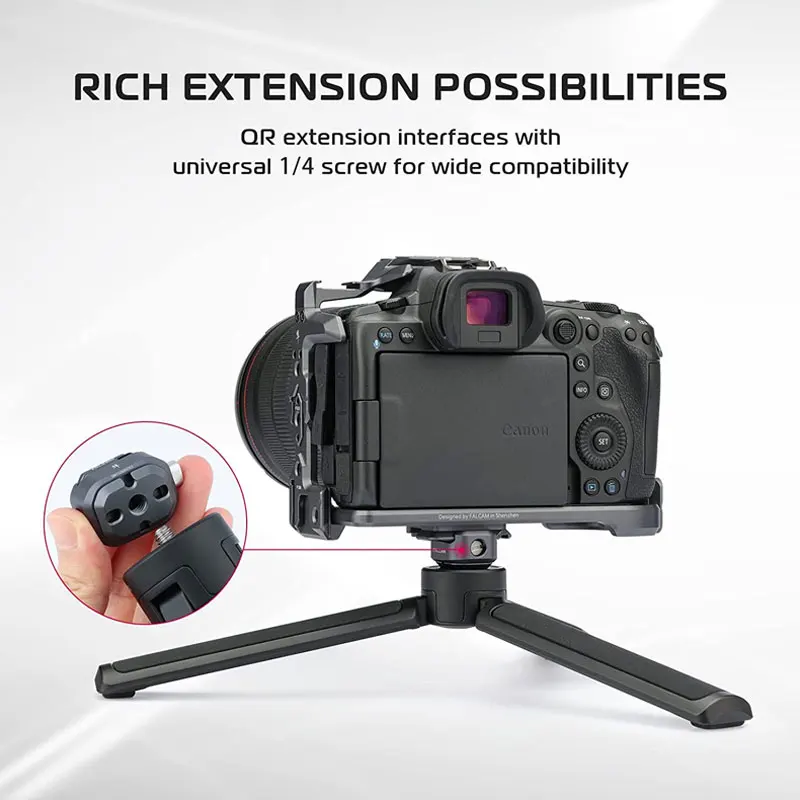 Ulanzi-falcam F22 Quick Release System Arca Swiss Braçadeira Placa para Nikon Canon Sony Dslr Câmera Tripé Gaiola - Image 6