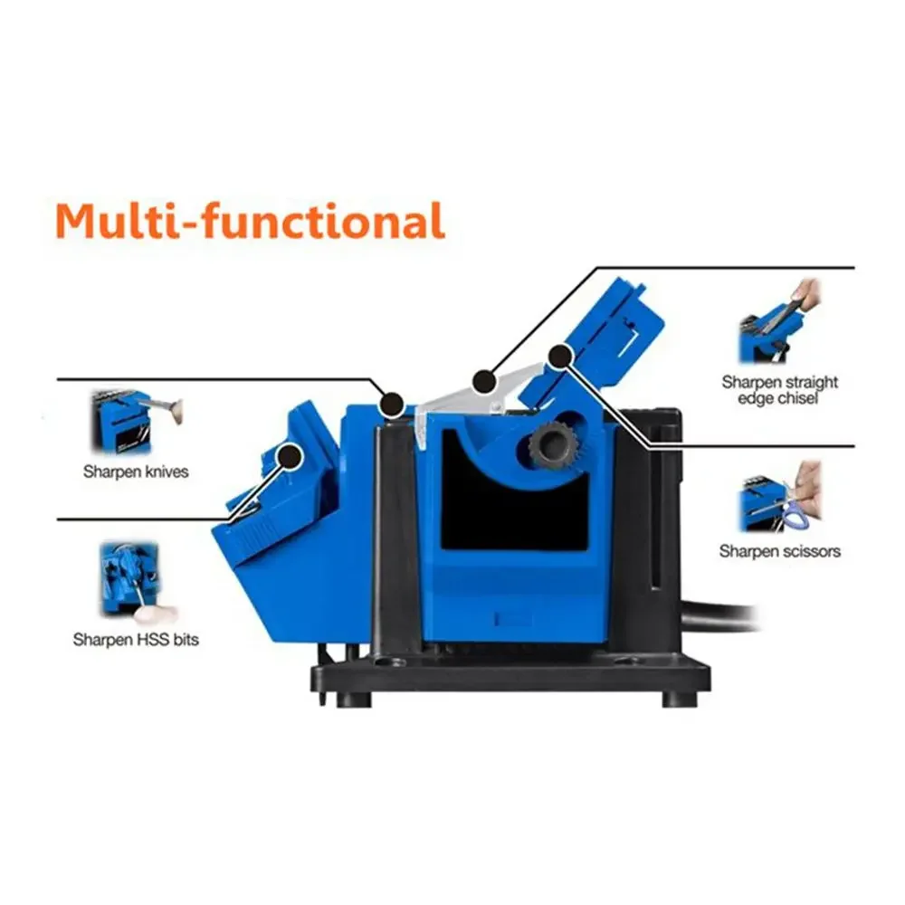 Electric Household Sharpener Tool Drill Bit Knife Scissor Sharpener Grinder 220V sharpener Multifunction 5